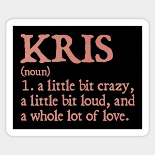 Kris Girl Name Definition Magnet